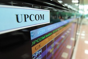 UPCoM: Những cổ phiếu âm thầm tăng khủng