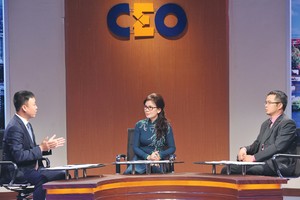 Bà Trương Thị Thanh Tâm, Chủ tịch HĐTV kiêm Tổng giám đốc Công ty TNHH Khỏe - Đẹp là người chơi ở vị trí CEO tuần này.