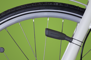 Neo - đèn xe đạp dùng năng lượng vô tận từ vòng quay bánh xe