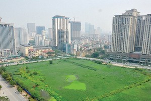 Chung cư xây xong đã lâu, không thấy công viên điều hòa được xây