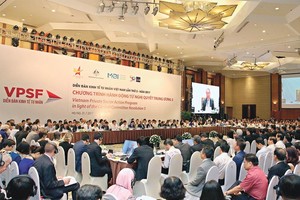 Các cam kết của Thủ tướng Chính phủ, động thái của các cơ quan Chính phủ tại Diễn đàn VPSF 2017 đã tác động không nhỏ tới nhiều doanh nhân. Ảnh: Chí Cường