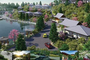 Phối cảnh dự án Kai Japanese Resort đang được Zen Group mở bán với cam kết lợi nhuận lên tới 12%/năm trong 15 năm