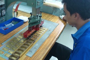 Sản xuất vàng miếng là lĩnh vực độc quyền Nhà nước (Ảnh minh họa)