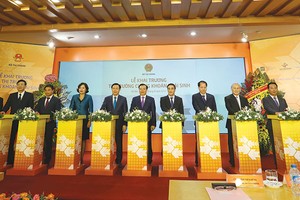 Lễ khai trương thị trường chứng khoán phái sinh Việt Nam ngày 10/8/2017