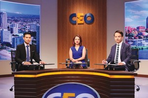 Bà Đinh Thị Mai Anh, Giám đốc điều hành Công ty TNHH Thương mại và Dịch vụ Trang Minh là người chơi ở vị trí CEO.