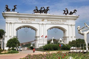 Dự án Khu đô thị Nam Thăng Long (Hà Nội) do Tập đoàn Ciputra (Indonesia) là chủ đầu tư. Ảnh: Chí Cường