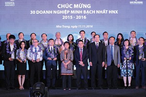 Chương trình đánh giá công bố thông tin và minh bạch được HNX triển khai thường niên từ năm 2013