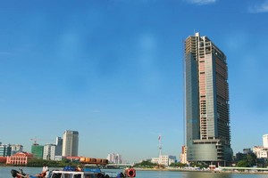 Saigon One Tower – dự án điển hình về nợ xấu bất động sản. Ảnh: Lê Toàn