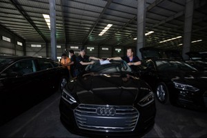 Ngắm dàn xe Audi mới tinh phục vụ APEC 2017 tại Đà Nẵng