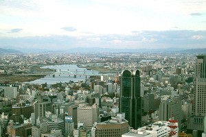 Osaka là thành phố có nhiều nét tương đồng về địa lý với Đà Nẵng, đặc biệt là dòng sông nối hai bờ thành phố
