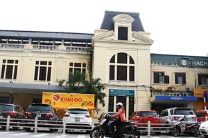 Theo các chuyên gia, đồ án mới cần phải làm tốt việc bảo vệ phần ga cũ với kiến trúc Pháp đặc trưng - Ảnh: Nguyễn Thành.