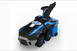 Robot cắt cỏ, hốt lá, quét tuyết