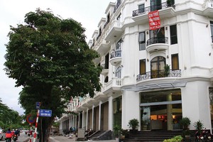Shophouse đang là sản phẩm được nhiều nhà đầu tư ưa thích. Ảnh: Nguyễn Thành