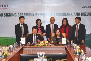 Vietcombank và Mizuho ký biên bản ghi nhớ về hoạt động nguồn vốn
