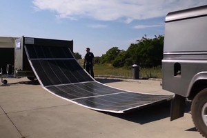 Trải pin mặt trời mượt mà như trải thảm