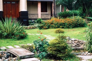 Nhiều chủ hộ đã chủ động kết hợp phong thủy và việc tạo cảnh quan để tạo nên sự cân bằng về khí cho ngôi nhà