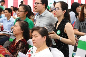 Những đợt mở bán dự án vùng ven gần đây hút sự quan tâm của nhiều khách hàng. Ảnh: Lê Toàn