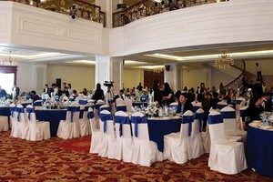 Hội trường của Lạc Hồng Palace, tầng 5 Parkson Plaza, Hải Phòng - 2 tầng mới đủ sức chứa gần 1.000 người