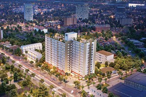 Phối cảnh Dự án Chung cư Citrine (quận 9, TP.HCM), dự án được khởi công vào ngày 5/4/2018