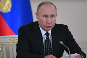 Tổng thống Nga Vladimir Putin. Ảnh: AFP.