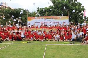 Đội ngũ nhân viên chính là nhân tố cốt lõi tạo ra những thành công của Phát Đạt trong năm 2017