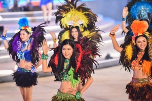 Đêm hội Carnaval Hạ Long tràn ngập màu sắc