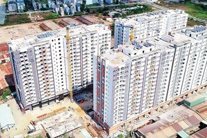 Các dự án xây xong mới bán như Him Lam Phú An rất hiếm. 