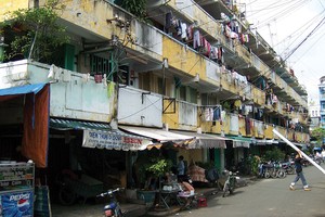 TP.HCM hiện có 474 chung cư cũ xây dựng trước năm 1975. Ảnh: Việt Dũng