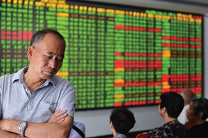 Chứng khoán Trung Quốc bước vào đà giảm