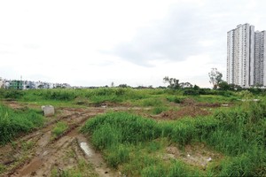 Dự án Khu dân cư 6B bị treo hơn chục năm trời. 