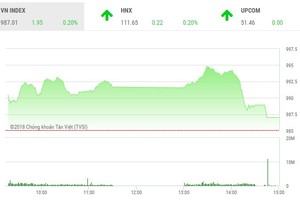 Phiên chiều 12/9: Giật mình