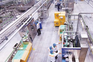 Nhà máy sữa Milo của Neslé tại tỉnh Hưng Yên. Ảnh: Đức Thanh