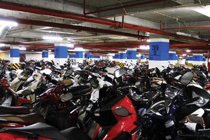 Hà Nội mới đáp ứng 10% nhu cầu bãi đỗ xe