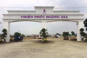 Dự án Thiên Phúc Hoàng Gia được chủ đầu tư bán “vịt trời” cho khách hàng. Ảnh: Gia Huy