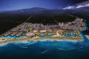 Bình Thuận ngày càng xuất hiện nhiều dự án lớn như Dự án  Lạc Việt của  chủ đầu tư DRH Holdings