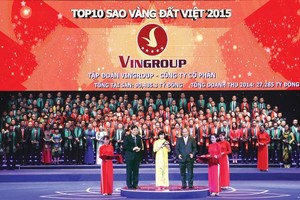 Nhiều thương hiệu Sao Vàng đất Việt đã trở thành những đại diện tiêu biểu của nền kinh tế Việt Nam