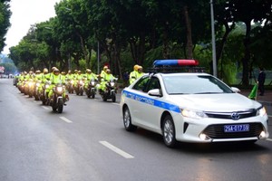 Các đơn vị tham gia diễu hành tại lễ ra quân (Ảnh minh họa: Internet)