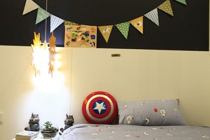 Đầu giường nên kê vào nơi có điểm tựa. Ảnh: Thành Nguyễn