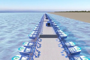 Eco Wave Power: Hệ thống sản xuất điện từ sóng biển