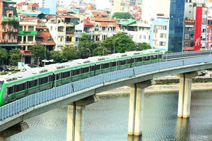 Tuyến metro Cát Linh - Hà Đông đã chạy thử liên động toàn tuyến từ 3 tháng nay.