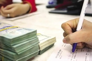 Nhiều ngân hàng đang phải tăng mạnh dự phòng rủi ro do nợ xấu gia tăng. Ảnh: Chí Cường