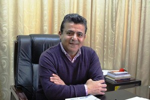 Ông Saadi Salama, Đại sứ Palestine tại Việt Nam.