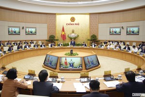 Thủ tướng chủ trì phiên họp Chính phủ tháng 2/2019 (Ảnh: VGP/Quang Hiếu)