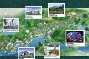 Hình ảnh giới thiệu phối cảnh dự án Cát Bà Amatina