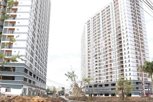 Số lượng dự án nhà ở xã hội được triển khai hiện nay còn rất hạn chế. Ảnh: G.H