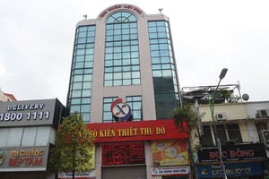 Vị trí dự kiến triển khai Dự án tại số 53E, Hàng Bài, Hoàn Kiếm của Công ty TNHH MTV Xổ số Thủ đô. Ảnh: Dũng Minh