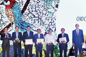 Top 5 Bảng Xếp hạng PCI 2018 gồm: Quảng Ninh, Đồng Tháp, Long An, Bến Tre, Đà Nẵng. Ảnh: Quốc Tuấn