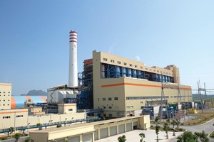Toàn cảnh Nhà máy Nhiệt điện Thăng Long của Geleximco tại Quảng Ninh.