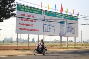 Dự án SH- Land đang gặp khó và không ra được sổ đỏ dù đã hoàn thành về hạ tầng do Sở Tài nguyên - Môi trường cho rằng không xác định được nguồn gốc đất