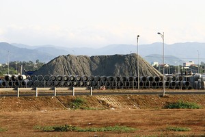 Một khu đô thị mới tại Phú Yên đang được triển khai hạ tầng